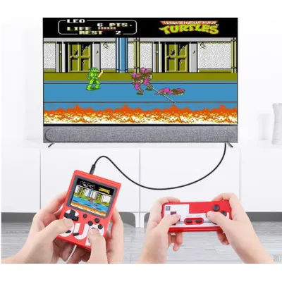 máy chơi game đôi 2 người chơi có 400 trò chơi tặng kèm tay cầm, pin, sạc và dây av lên tv máy chơi game đôi 2 người chơi có 400 trò chơi tặng kèm tay cầm, pin, sạc và dây av lên tv