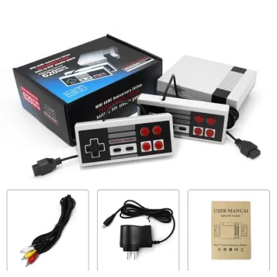 máy chơi game nes 620 trò chơi kèm 2 tay game và dây av lên tivi máy chơi game nes 620 trò chơi kèm 2 tay game và dây av lên tivi