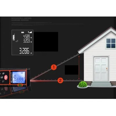 máy đo khoảng cách laser cầm tay 40m oq-40/40s có màn hình lcd máy đo khoảng cách laser cầm tay 40m oq-40/40s có màn hình lcd