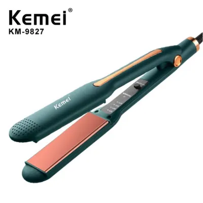 Máy Duỗi Tóc Kemei Km 9827 Với 4 Mức Nhiệt Độ 60W Và Bề Mặt Nhiệt Ceramic Bảo Vệ Tóc Máy Duỗi Tóc Kemei Km 9827 Với 4 Mức Nhiệt Độ 60W Và Bề Mặt Nhiệt Ceramic Bảo Vệ Tóc
