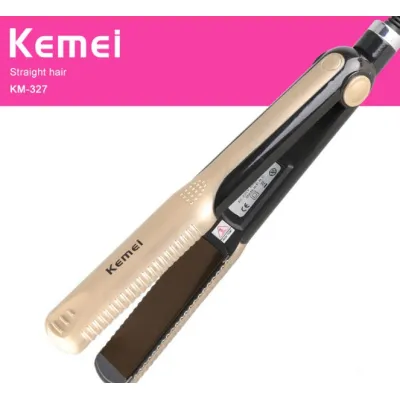 máy kẹp tóc, duỗi tóc thẳng kemei km-327 máy kẹp tóc, duỗi tóc thẳng kemei km-327