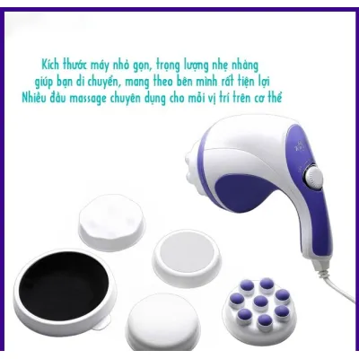 máy massage cầm tay relax & spin tone 5 đầu đa năng loại tốt máy massage cầm tay relax & spin tone 5 đầu đa năng loại tốt