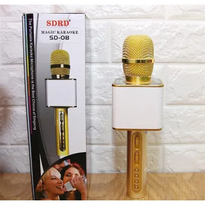 micro karaoke bluetooth kèm loa sd08 hát hay micro karaoke bluetooth kèm loa sd08 hát hay