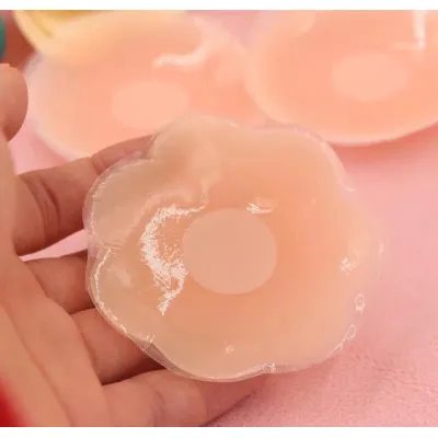 miếng dán đầu nhũ hoa silicon - hộp 5 cặp