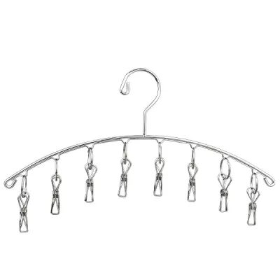 móc inox 8 kẹp quần áo tất vớ tiện dụng móc inox 8 kẹp quần áo tất vớ tiện dụng