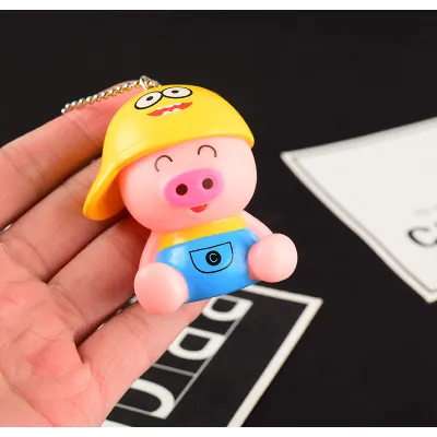 móc khóa hình chú heo đội nón móc khóa hình chú heo đội nón