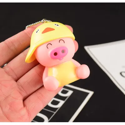 móc khóa hình chú heo đội nón móc khóa hình chú heo đội nón