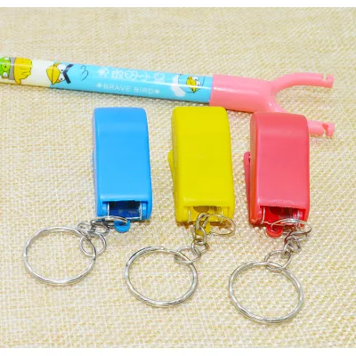 móc khóa máy bấm kim mini tiện lợi móc khóa máy bấm kim mini tiện lợi