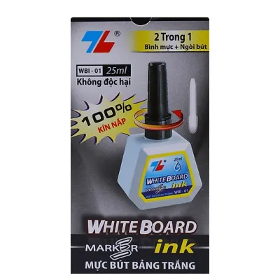mực bút lông bảng - mực bút lông màu đen 25ml mực bút lông bảng - mực bút lông màu đen 25ml