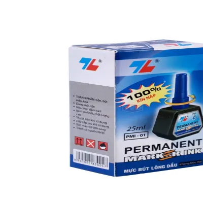mực đổ bút lông dầu màu xanh mực đổ bút lông dầu màu xanh