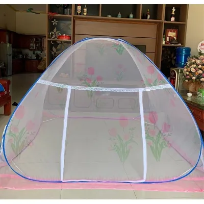 mùng chụp tự bung đỉnh chóp người lớn gấp gọn thông minh 1.2m x 2m mùng chụp tự bung đỉnh chóp người lớn gấp gọn thông minh 1.2m x 2m