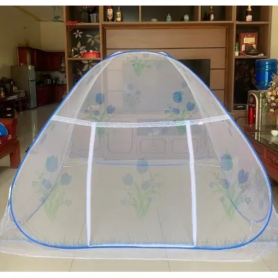 mùng chụp tự bung đỉnh chóp người lớn gấp gọn thông minh 1.4m x 2m mùng chụp tự bung đỉnh chóp người lớn gấp gọn thông minh 1.4m x 2m