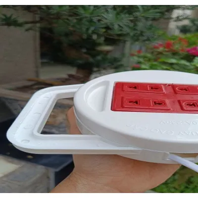 ổ cắm điện quay tròn phú gia 5m siêu bền 1500w ổ cắm điện quay tròn phú gia 5m siêu bền 1500w