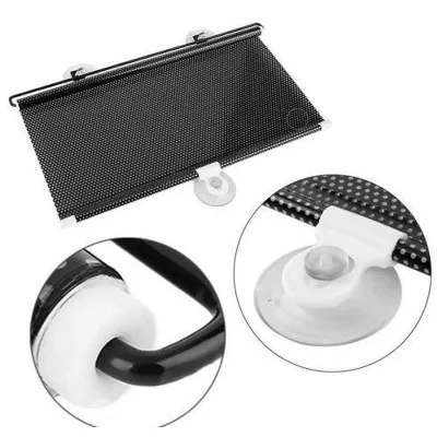 ô tô | rèm che chống nắng ô tô thông minh cuộn phản quang 40x60cm kèm nút hít kính ô tô | rèm che chống nắng ô tô thông minh cuộn phản quang 40x60cm kèm nút hít kính