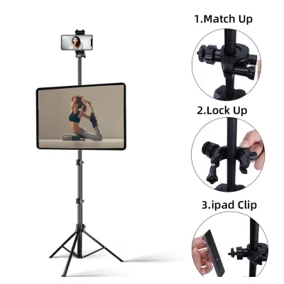 phụ kiện camera - máy ảnh | giá đỡ điện thoại 3 chân gấp gọn cao 160cm kèm remote bluetooth phụ kiện camera - máy ảnh | giá đỡ điện thoại 3 chân gấp gọn cao 160cm kèm remote bluetooth
