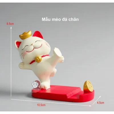 phụ kiện công nghệ | giá đỡ điện thoại hình mèo thần tài phụ kiện công nghệ | giá đỡ điện thoại hình mèo thần tài