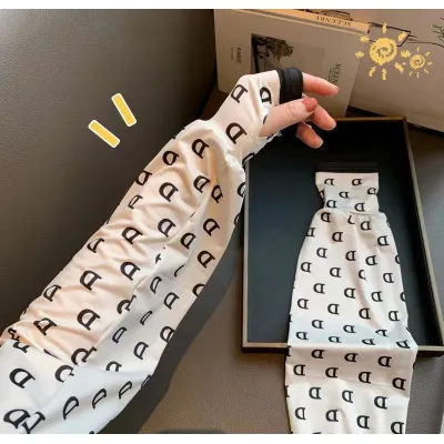 phụ kiện thời trang | đôi găng tay chống nắng, tia uv vải lụa thoáng mát thời trang