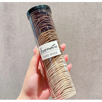 phụ kiện thời trang | hộp 100 dây cột tóc co giãn chống trượt hàn quốc nhiều màu sắc phụ kiện thời trang | hộp 100 dây cột tóc co giãn chống trượt hàn quốc nhiều màu sắc