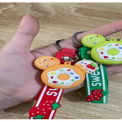 phụ kiện thời trang | móc khoá hình bánh donut dễ thương cho bé nhiều màu sắc phụ kiện thời trang | móc khoá hình bánh donut dễ thương cho bé nhiều màu sắc