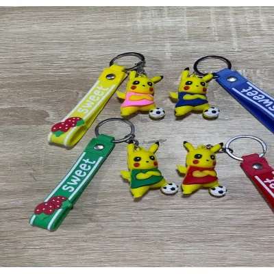 phụ kiện thời trang | móc khoá hình thú pikachu đá banh dễ thương thời trang phụ kiện thời trang | móc khoá hình thú pikachu đá banh dễ thương thời trang