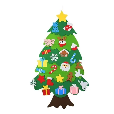 phụ kiện trang trí noel - cây thông dán tường - có đèn và phụ kiện phụ kiện trang trí noel - cây thông dán tường - có đèn và phụ kiện