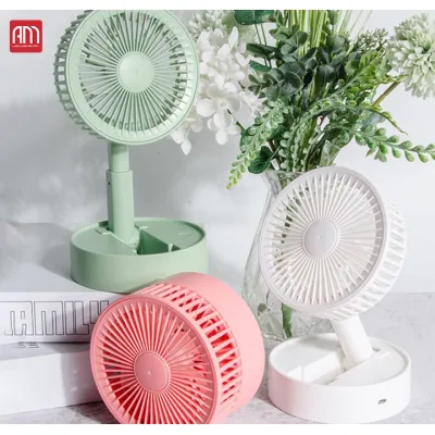 quạt để bàn, gấp gọn dùng pin sạc siêu mát 3 chế độ 17cm quạt để bàn, gấp gọn dùng pin sạc siêu mát 3 chế độ 17cm