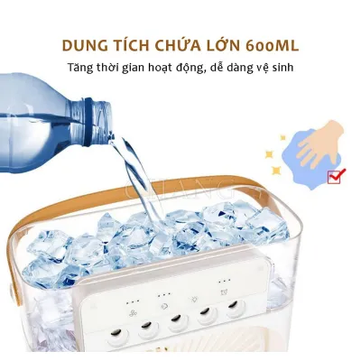 quạt | quạt điều hòa phun sương hơi nước 3 cấp độ 5 bec có đèn led air cooler quạt | quạt điều hòa phun sương hơi nước 3 cấp độ 5 bec có đèn led air cooler