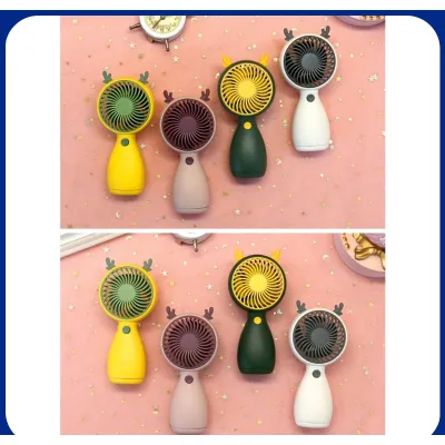 quạt | quạt mini tích điện cầm tay siêu mát hình tai thú quạt | quạt mini tích điện cầm tay siêu mát hình tai thú