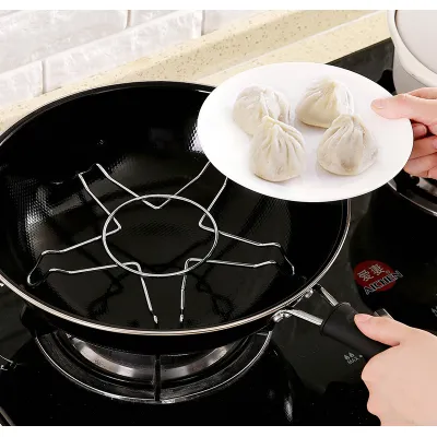 rế hấp inox - rế lót nồi inox