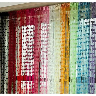 rèm cửa đẹp trái tim 1x2m rèm cửa đẹp trái tim 1x2m