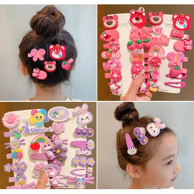 set 14 kẹp tóc dễ thương cho bé gái siêu xinh set 14 kẹp tóc dễ thương cho bé gái siêu xinh