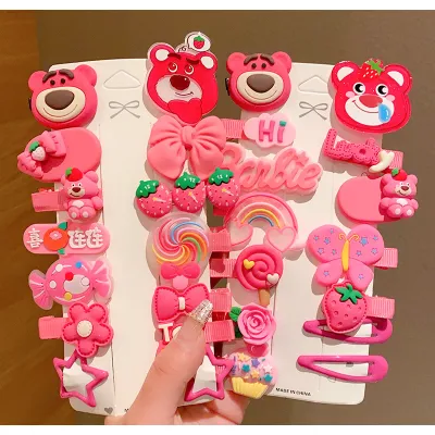 set 14 kẹp tóc dễ thương cho bé gái siêu xinh set 14 kẹp tóc dễ thương cho bé gái siêu xinh