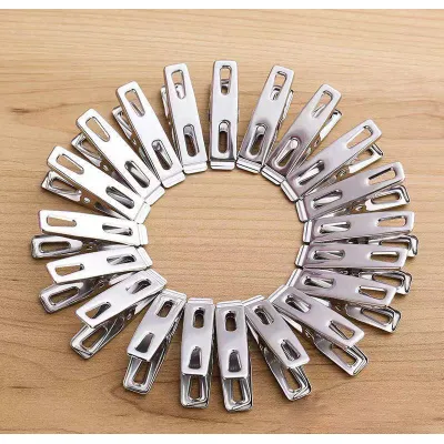 set 20 kẹp quần áo tất vớ inox tiện dụng cho gia đình set 20 kẹp quần áo tất vớ inox tiện dụng cho gia đình