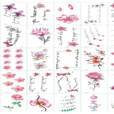 set 30 miếng dán hình xăm nước dán tatoo xăm tạm thời set 30 miếng dán hình xăm nước dán tatoo xăm tạm thời