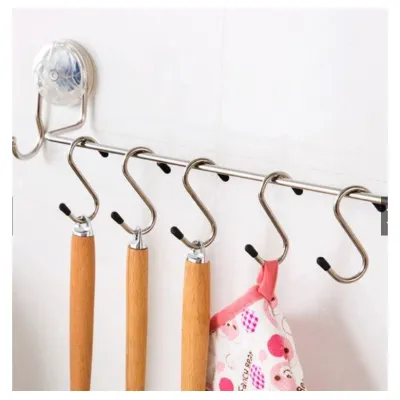 set 4 móc treo hình chữ s inox siêu chắc set 4 móc treo hình chữ s inox siêu chắc