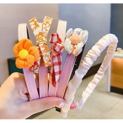 set 5 băng đô cài tóc trẻ trung dễ thương thời trang set 5 băng đô cài tóc trẻ trung dễ thương thời trang
