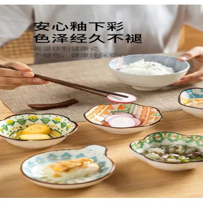 Set 6 Chén Gốm Sứ Đựng Nước Chấm, Bát Gia Vị Hoạ Tiết Siêu Xinh 10cm Set 6 Chén Gốm Sứ Đựng Nước Chấm, Bát Gia Vị Hoạ Tiết Siêu Xinh 10cm