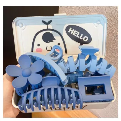 sét 8 kẹp tóc size to phong cách hàn quốc sét 8 kẹp tóc size to phong cách hàn quốc