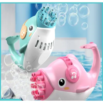 súng bắn bong bóng - súng bắn bong bóng xà phòng 10 nòng