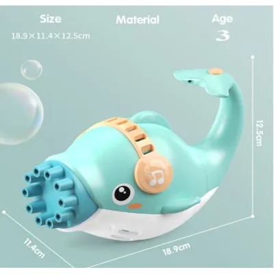 súng bắn bong bóng - súng bắn bong bóng xà phòng 10 nòng