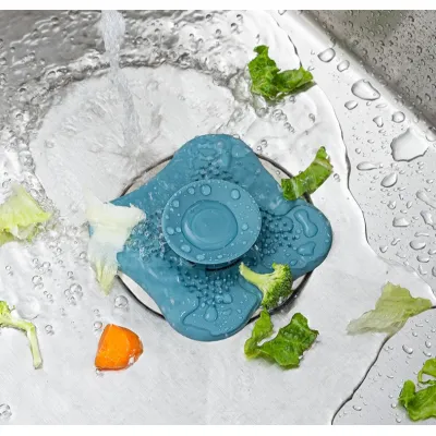 tấm  silicon lọc chống tắc nước bồn rửa nhà bếp, sàn nhà tắm tiện lợi