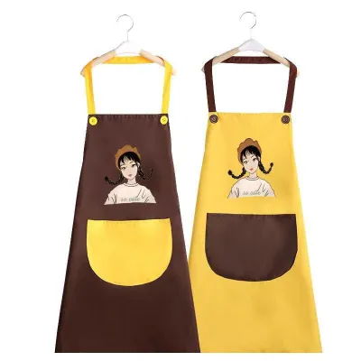 tạp dề chống thấm nước - tạp dề dễ thương