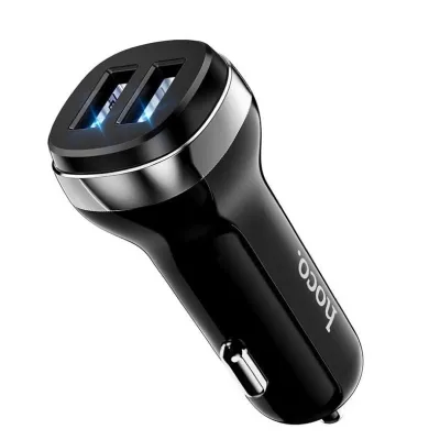 tẩu sạc nhanh hoco z40 cho ô tô 2 cổng usb 2.4a tẩu sạc nhanh hoco z40 cho ô tô 2 cổng usb 2.4a