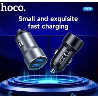 tẩu sạc nhanh xe hơi hoco me9 2 cổng usb 2.4a tẩu sạc nhanh xe hơi hoco me9 2 cổng usb 2.4a