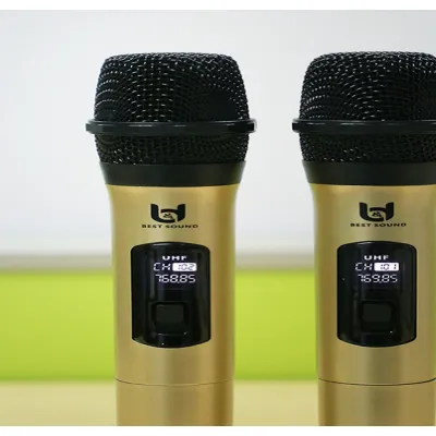 thiết bị âm thanh | micro karaoke best sound không dây w003 2 micro có lcd kèm pin full box thiết bị âm thanh | micro karaoke best sound không dây w003 2 micro có lcd kèm pin full box