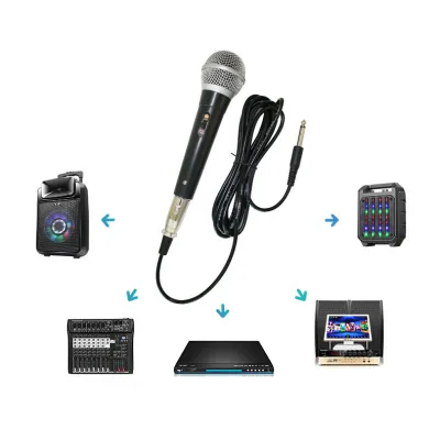 thiết bị âm thanh | micro karaoke mq-104 chuyên nghiệp dây 3m thiết bị âm thanh | micro karaoke mq-104 chuyên nghiệp dây 3m