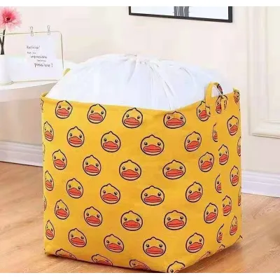 thiết bị chăm sóc quần áo | giỏ đựng đồ xếp gọn tiện lợi có quai sách và dây rút 47x42x37cm thiết bị chăm sóc quần áo | giỏ đựng đồ xếp gọn tiện lợi có quai sách và dây rút 47x42x37cm