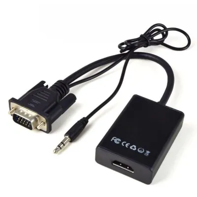 thiết bị kết nối | cáp chuyển đổi vga sang hdmi có audio full hd