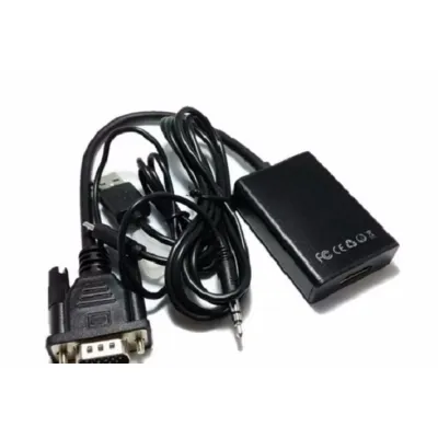 thiết bị kết nối | cáp chuyển đổi vga sang hdmi có audio full hd