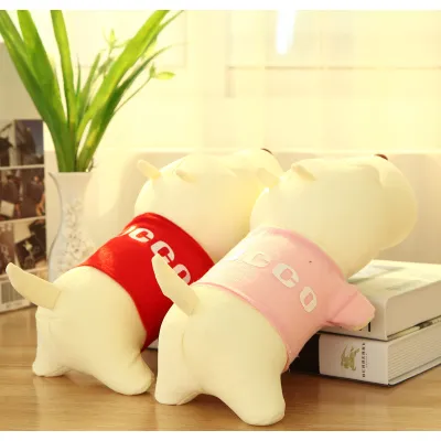 thú nhồi bông cute chó bông than hoạt tính thú nhồi bông cute chó bông than hoạt tính